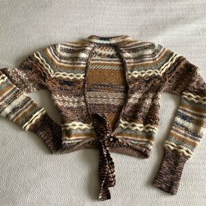 women’s cropped turtleneck sweater